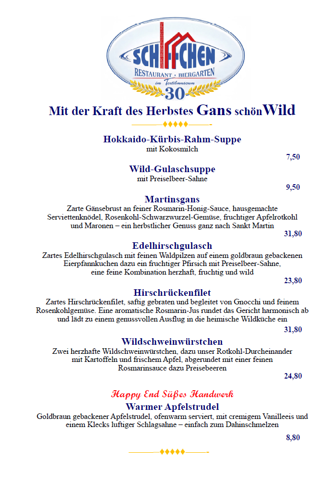 Mit der Kraft des Herbstes Gans schönWild